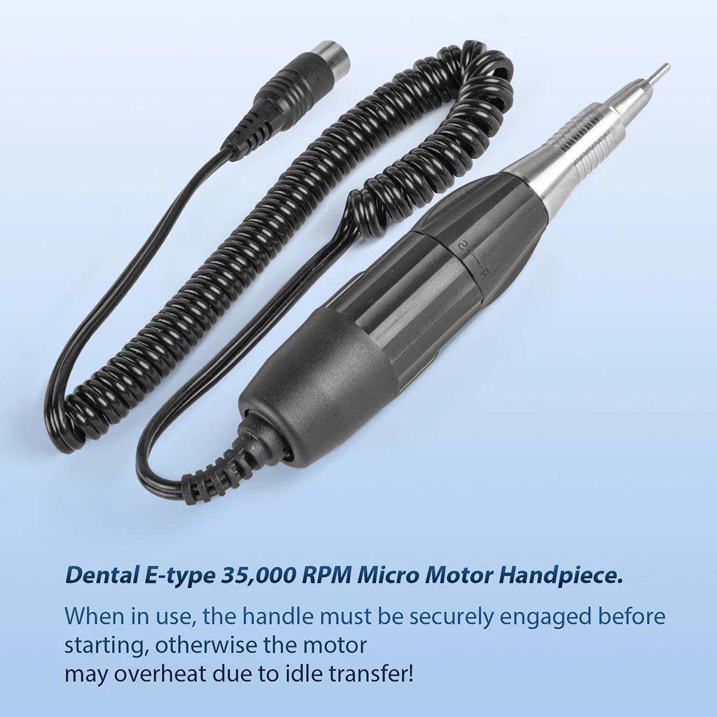 AZDENT Dental-Polier-Mikromotor Srong Max 211 Marathon-Schnitzmaschine Handmühle E-Typ Mikromotor Labor-Zahnmedizin-Werkzeug – Detail 6