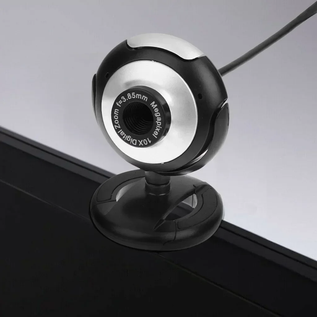 

USB Webcam Night Vision Camera 360 Degree Web Cam 16M Megapixels Computer Camera with Mic For PC Laptop Computer