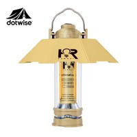 DOTWISE 3000mAH Camping Portable Retro Lantern Camping Lighthouse Tent Light Lantern Decor Waterproof Outdoor Atmosphere lights