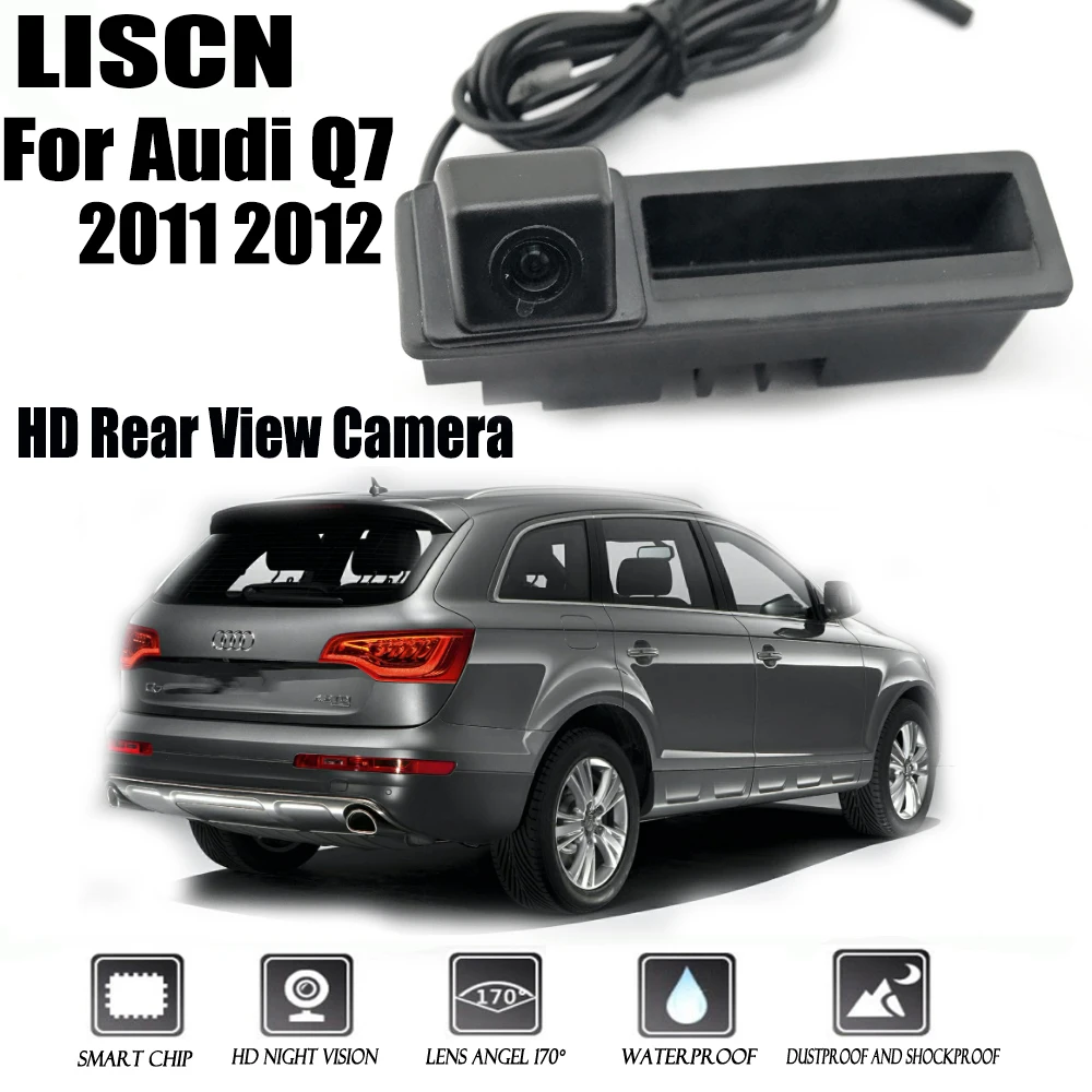 

Car Rear View Camera For Audi Q7 2011 2012 Instead of Original Factory Trunk Handle Camera / Reversing camera Backup