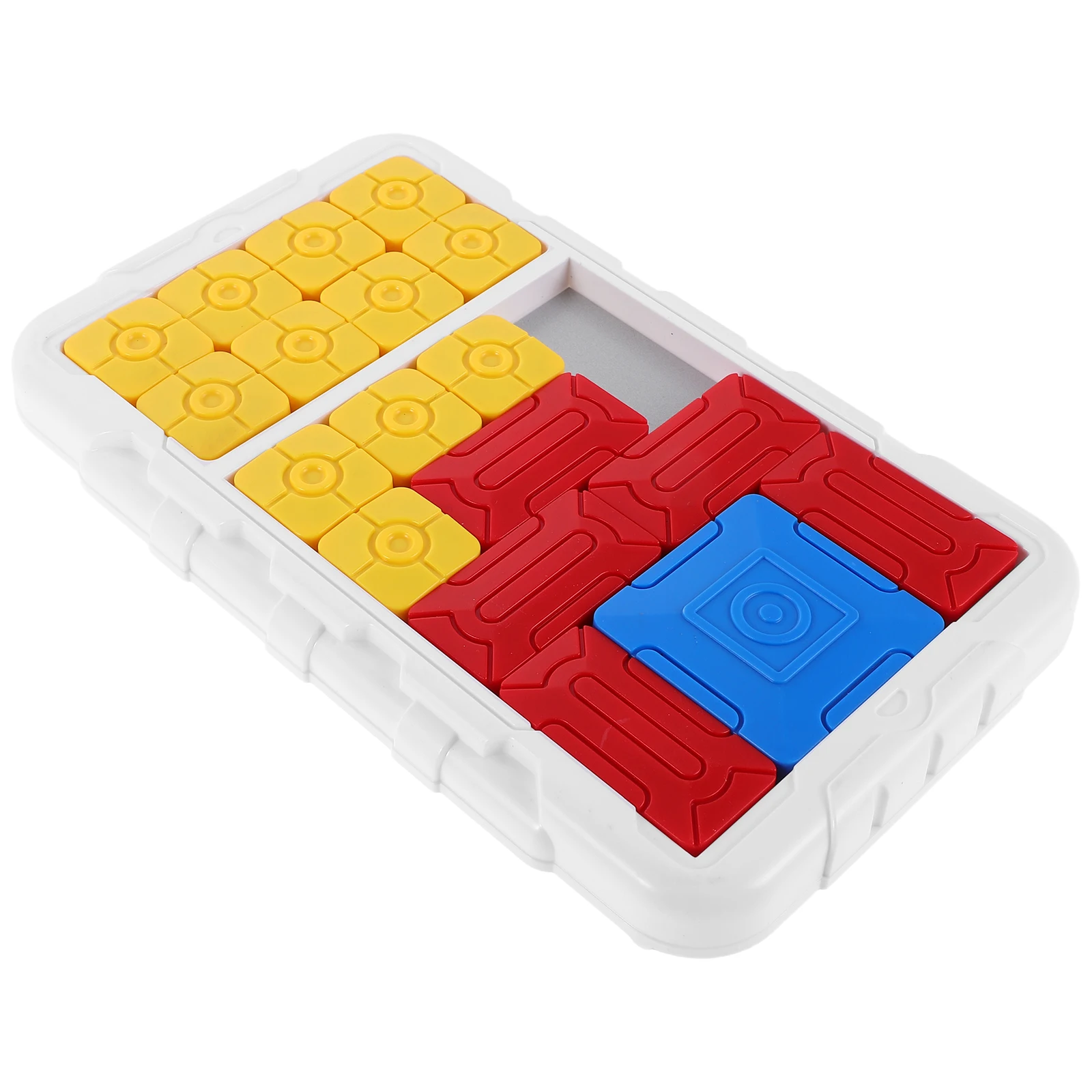 Jogo de tabuleiro de quebra-cabeça deslizante, brinquedo educacional para pensamento lógico, crianças e adultos, viagem, diversão familiar, design portátil, textura suave