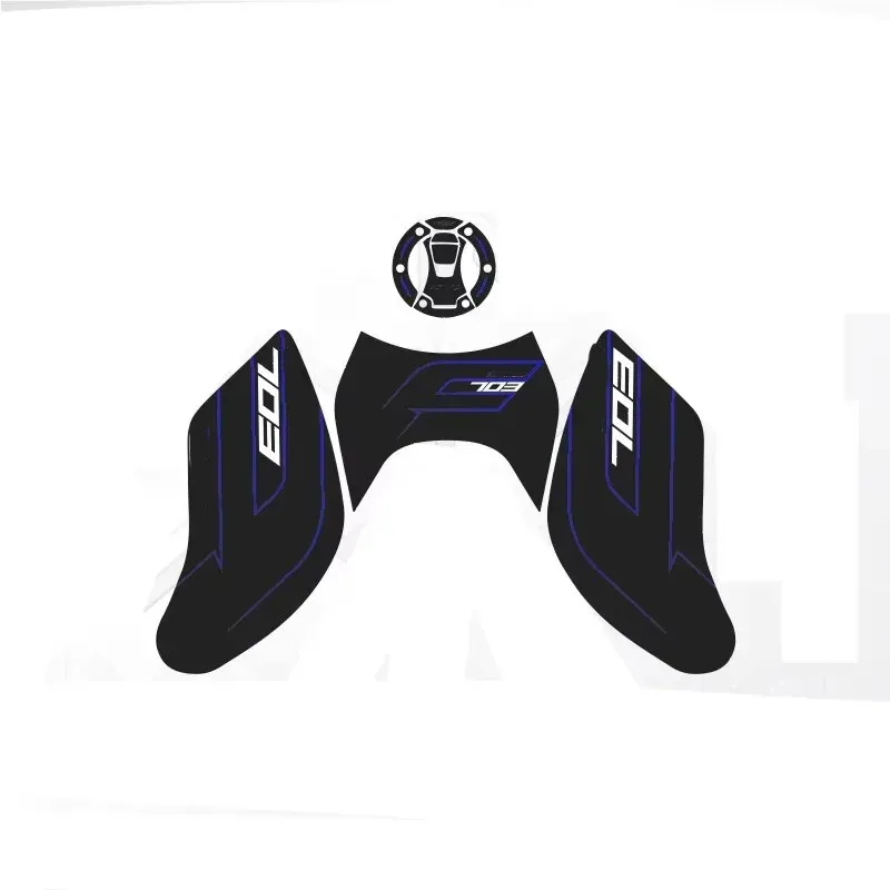 

Защитная накладка на бак для мотоцикла ZONTES 703F, наклейки с кожаной глазурью, аксессуары