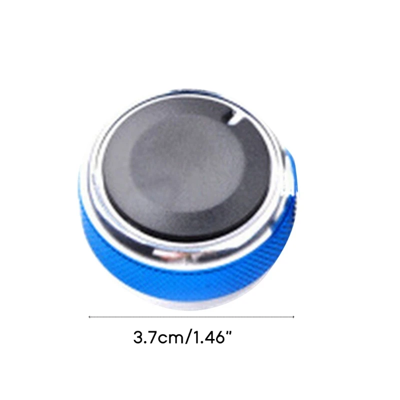 3pcs/set Aluminum Air Conditioning Knob Knob Heater Climate Control Buttons Fit for Car Accessories