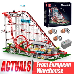 Mold KIng 11014 Creative Building Block motorizzato Rolle Loop Coaster Model Toys compatibile con 10303 Set regalo di natale per bambini