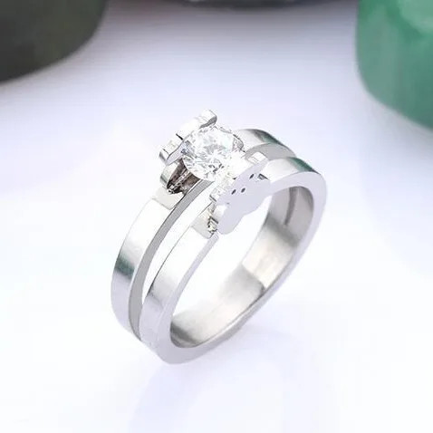 2025 جديد عصري 925 الفضة النقية الكلاسيكية مزاجه الغلاف الجوي الموضة الكلاسيكية المرأة الزركون مجموعة خاتم فاخر #2