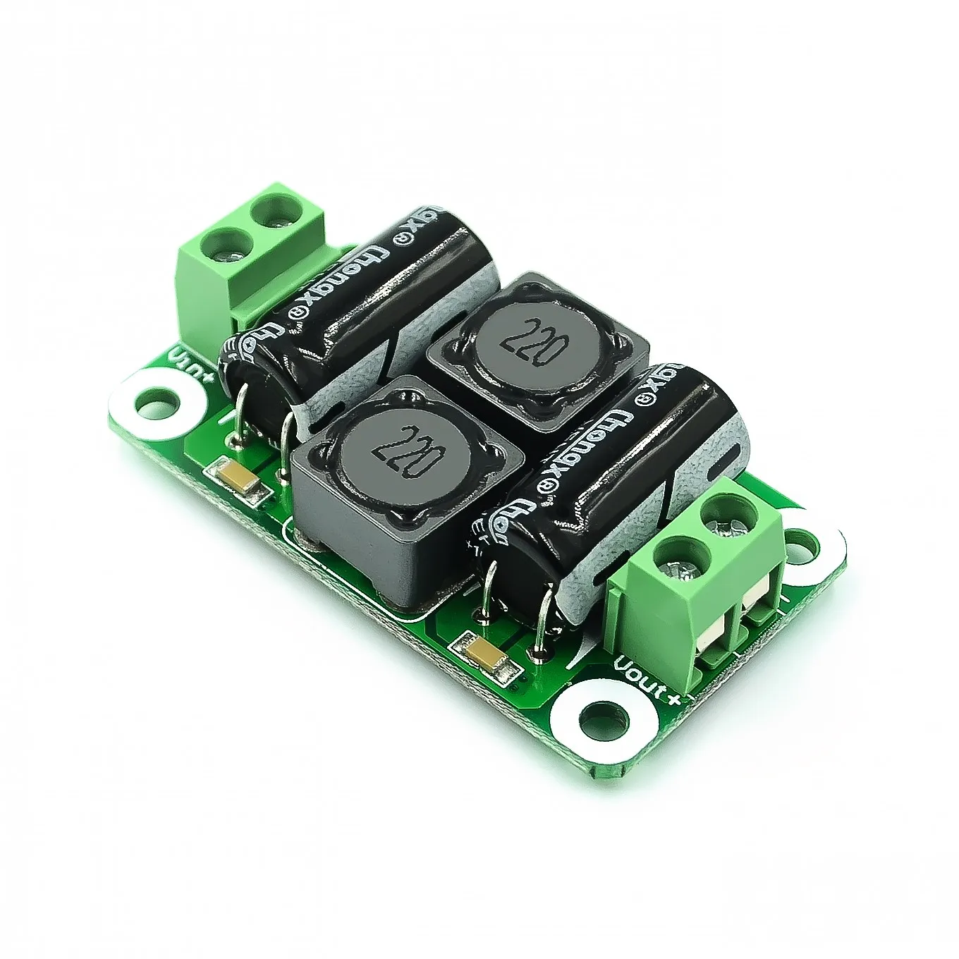 1PCS DC Power Filter Board 0-50V 4A Class D Power Amplifier Module Interference Suppression Board EMI Suppression