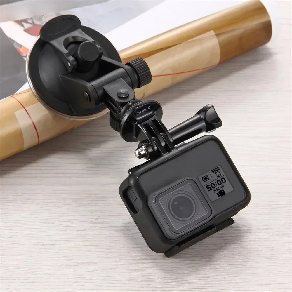 Suction Cup Mount Car Action Camera Bracket Adjustable Vehicle Window Windshield Mount Holder For GoPro Hero For DJI