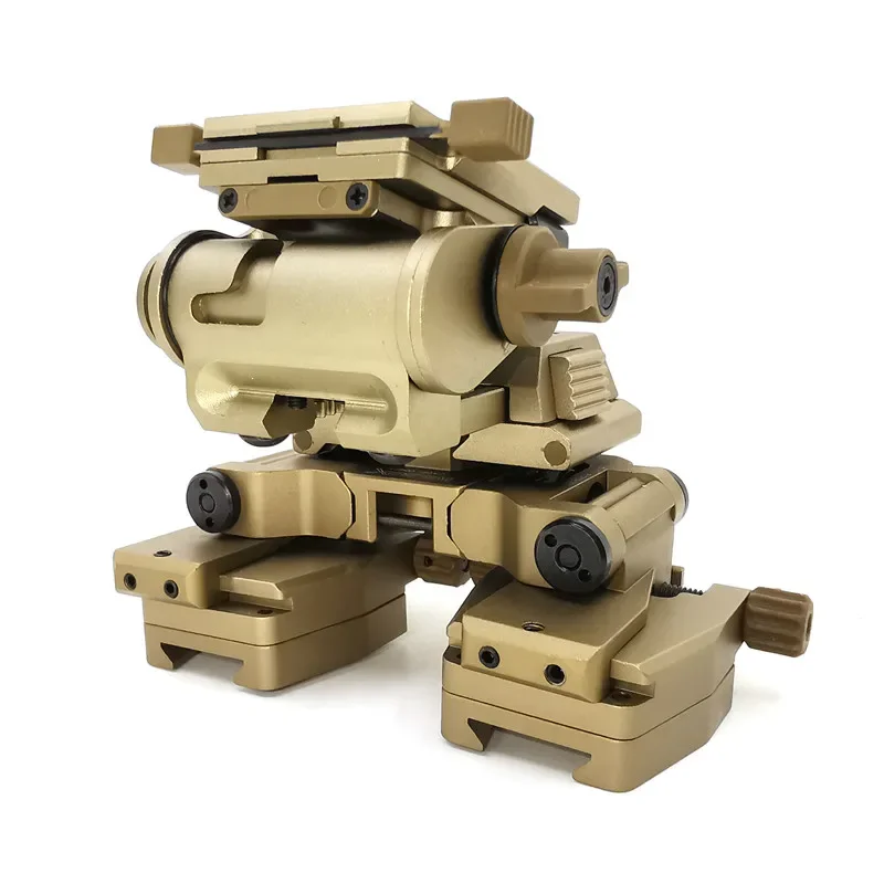 SOTAC PVS14 Night Vision Goggles Stent Binocular Bridge NVG Mount Tactical Helmet Accessories CNC Aluminum SOTAC-GEAR view 6