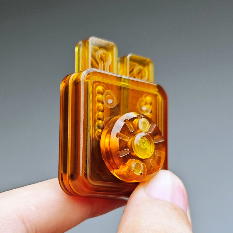 Creative Rabbit Mechanical Pressing Fidget Spinner Fun PEI Stress Relieving Toy ADHD&Office Relieve Anxiety and Relax Fidget Toy