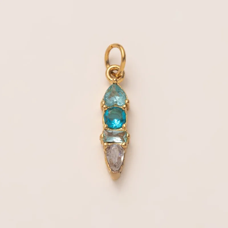 الفولاذ المقاوم للصدأ ديسمبر جوهرة الميلاد عقد دي اي واي قلادة متعدد الألوان عيد الحب صديق عيد ميلاد ملحق قلادة هدية