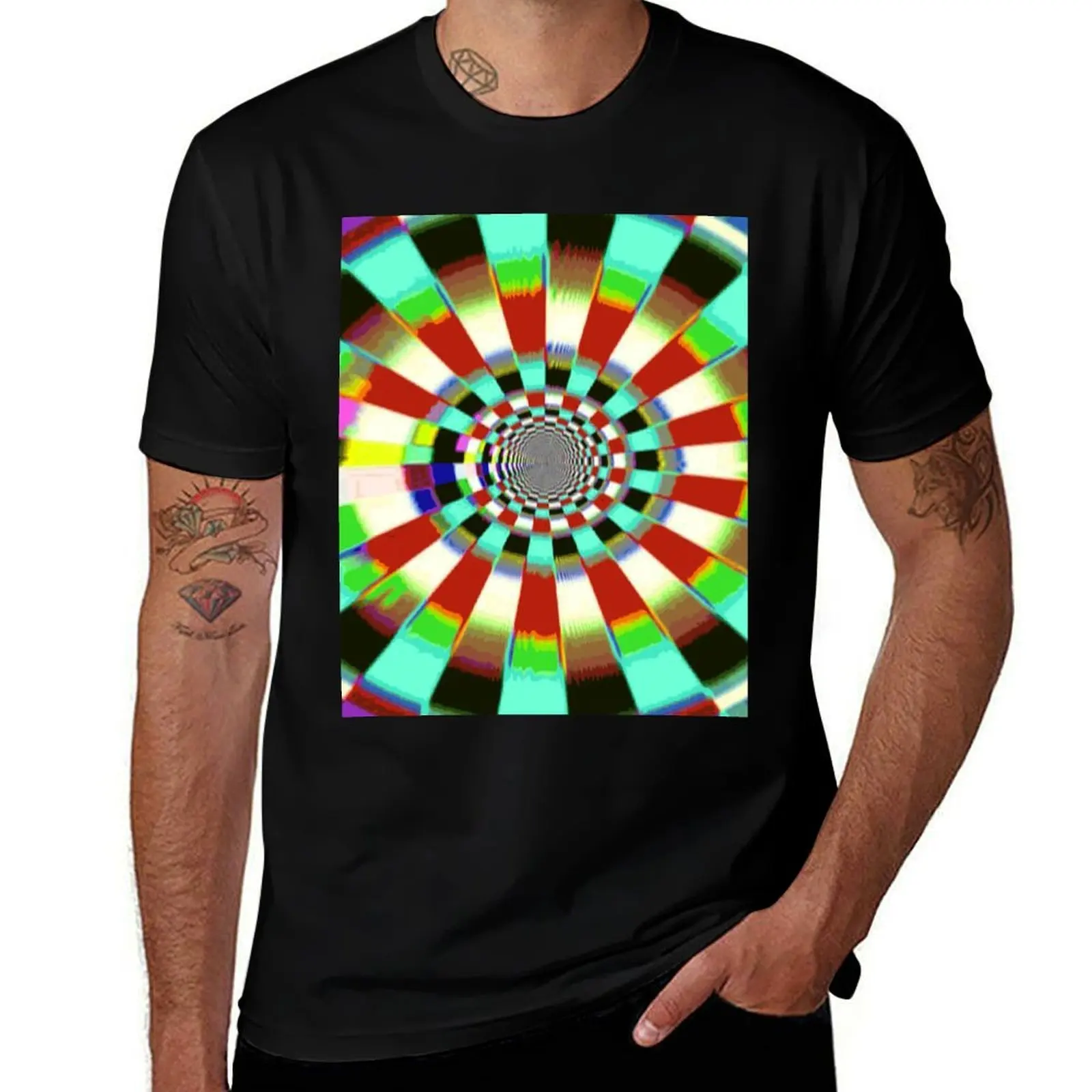 Daiwik Achemar T-Shirt Novelty Print Casual Tee Shirt T-Shirt