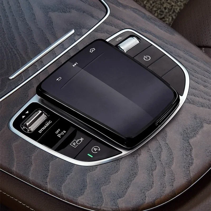 اكسسوارات السيارات بولي TPU مركز التحكم ماوس حامي الشاشة غطاء لمرسيدس بنز A B GLA GLE GLS GLB الفئة EQA EQB EQC #4