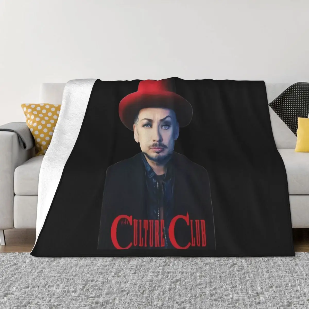 Boy George Culture Club Men Gift Family Home Bed Blanket Quilt For Bed Blankets And Blankets Throw Blanket