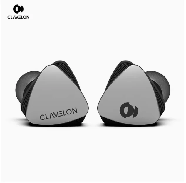 New Clavelon Delta Qualcomm Magnetic Titanium Dynamic Unit Earbuds HiFi Wired Earbuds 3.5mm, 4.4mm