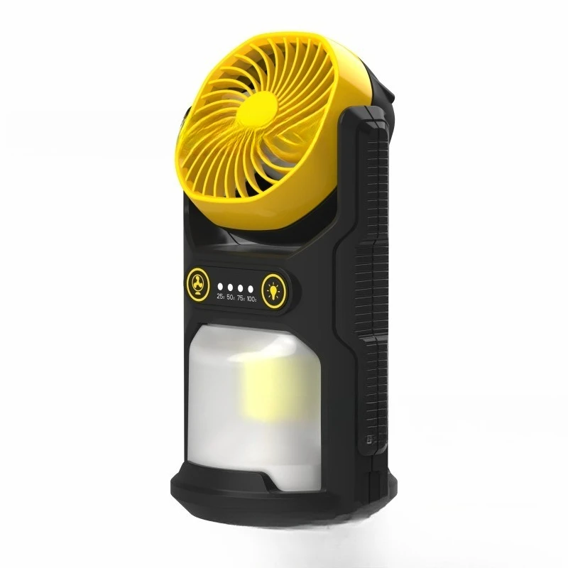 

Multifunctional rotatable, adjustable USB charging, hook fan light