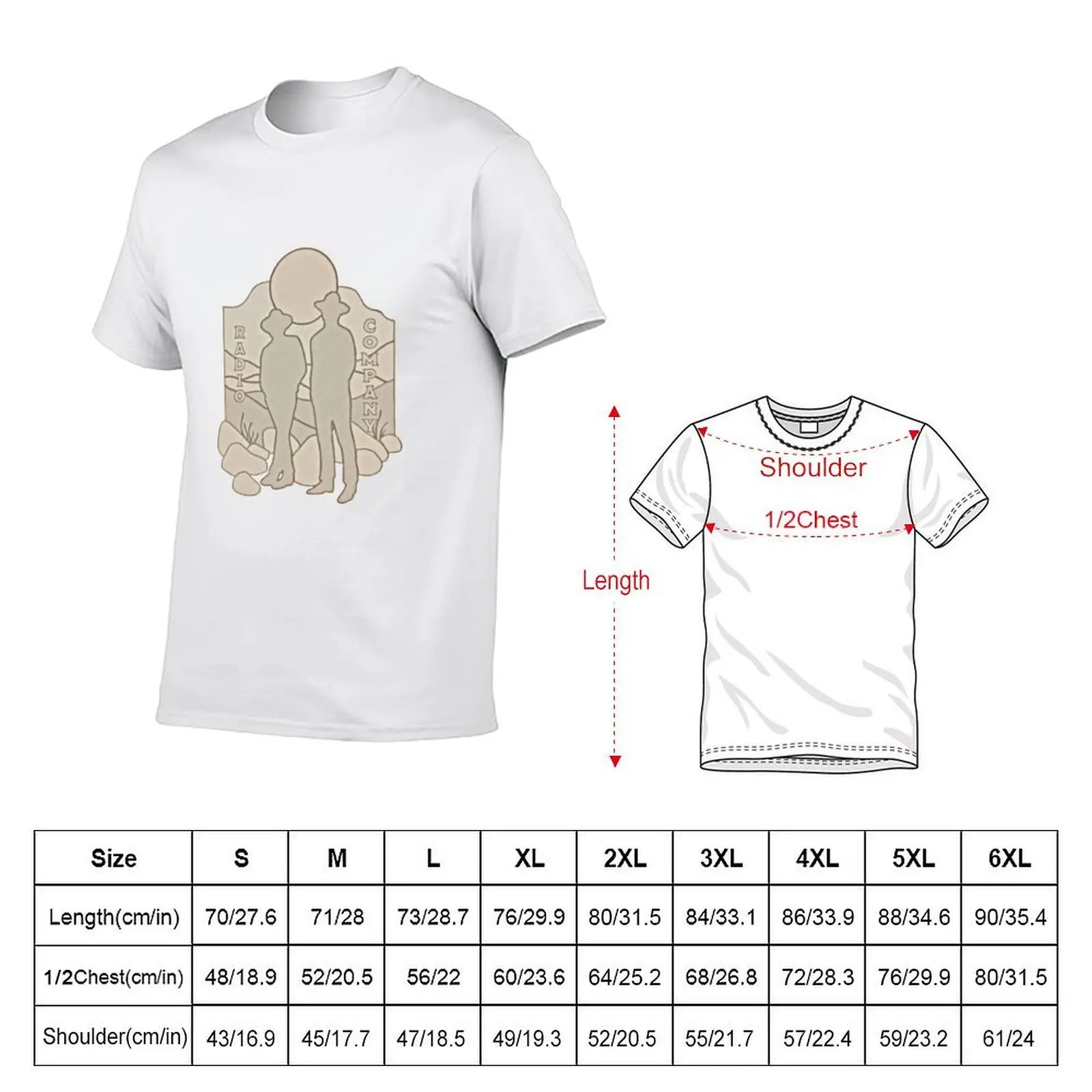 Radio Company Volume Two T-Shirt man t shirts for men casual t shirt man plain T-Shirt