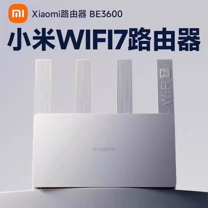 

Xiaomi Mi Router BE3600 2.5G Wifi 7 Wiress Router 2.4GHz 5GHz Dual Band Mesh Works with Xiaomi mijia mihome App Network Cable