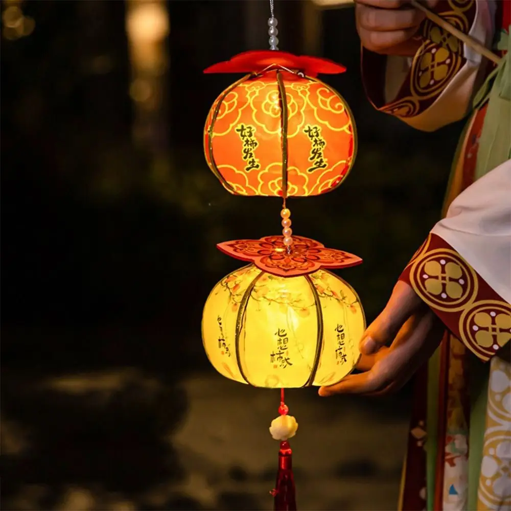 Ancient New Year Persimmon Lantern 2026 Horse Year Handmade
