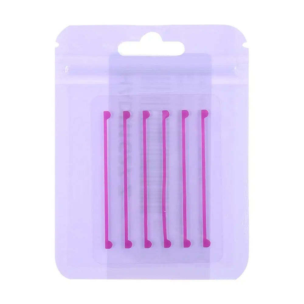 3 paia/borsa Benda per gli occhi Cuscinetti per ciglia in silicone sotto i cuscinetti per gli occhi Applicatore per sollevamento ciglia Toppe per piegaciglia per ciglia finte