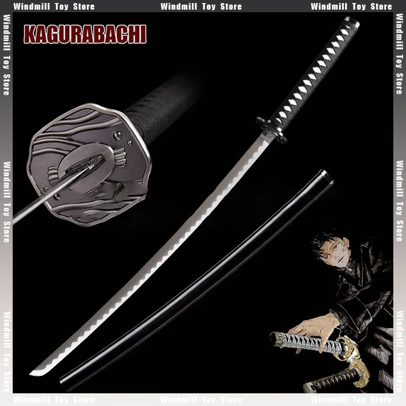 

104cm Kagurabachi Rokuhira Chihiro Kagari Hiyuki Demon Blade Wooden Animation Peripherals Weapon Model Cosplay Prop Collections