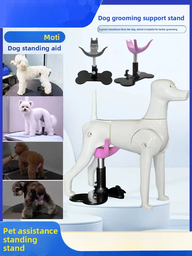ZHAYA Dog Standing Assist Support Stool Grooming Helper Table Pet Small Step Platform Training Aid Adjustment Lift Tool Bench