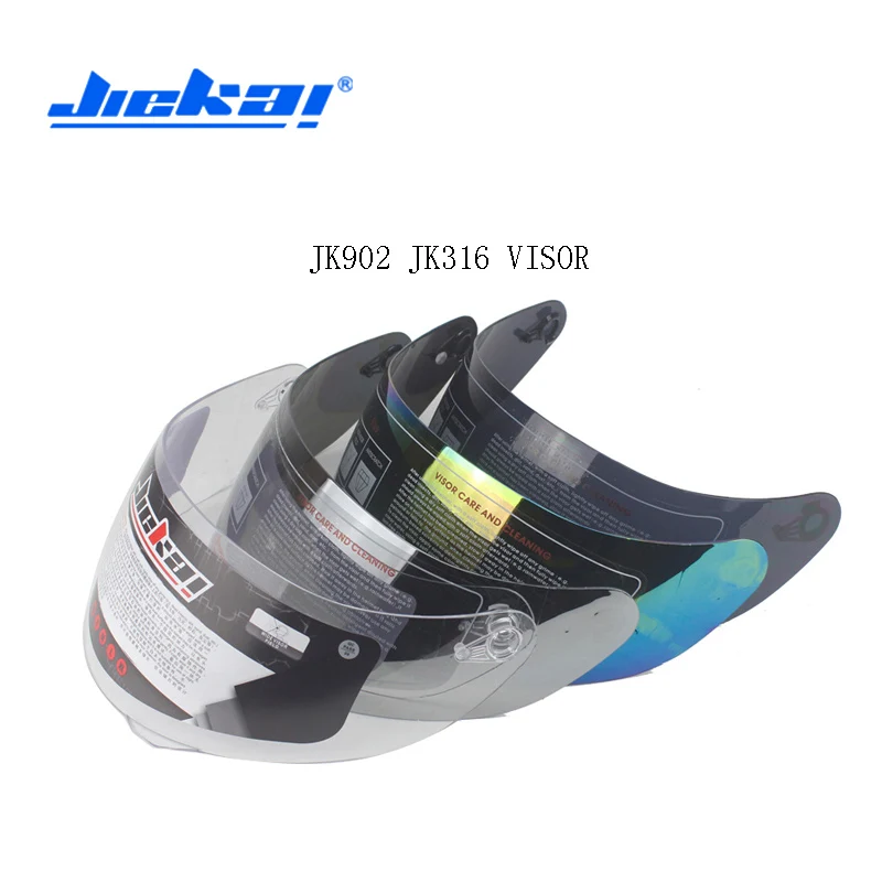 Motorcycle Helmet Visor JIEKAI JK300 JK310 JK313 JK318 JK316  JK902 JK512 JK516 JK105 JK522 Visor Bike motocross helmets Lens