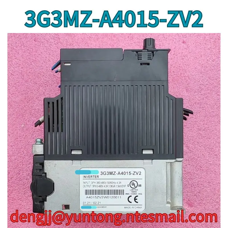 Used Frequency converter 3G3MZ-A4015-ZV2 1.5kw 380v test OK Fast Shipping