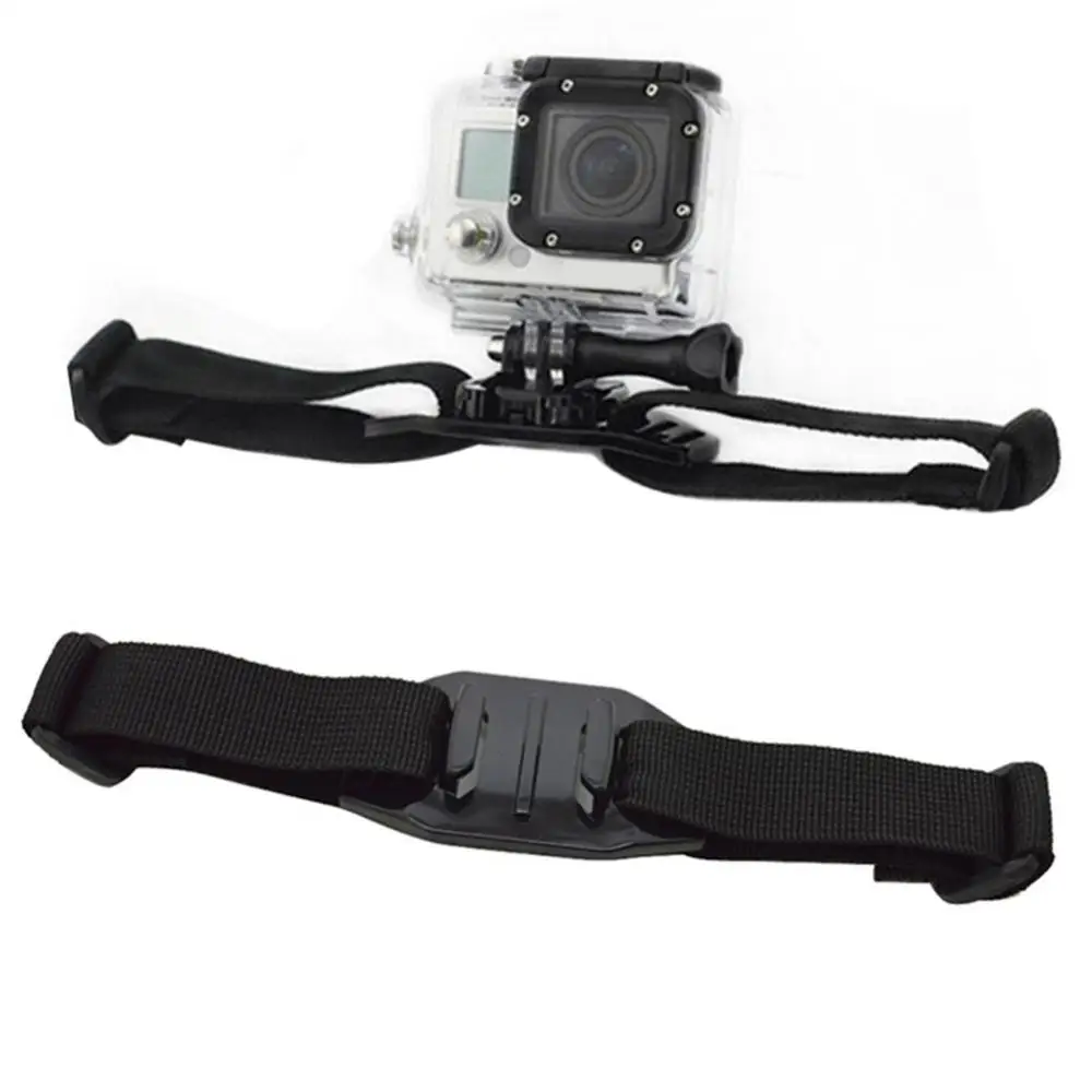Adjustable Mount Belt Strap Bicycle Sports Vented Action Camera Helmet for GoPro