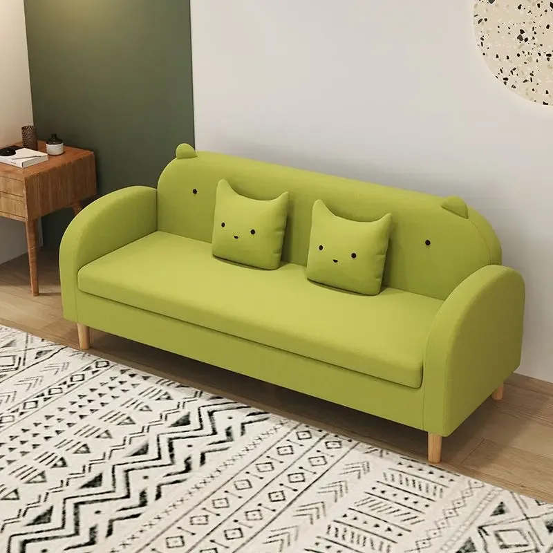 Postmodern Water Proof Sofa Minimalistic Armrest Lit Pliable Salon Chaise Sofa Living Room Puff Designer Divano Unique Furniture