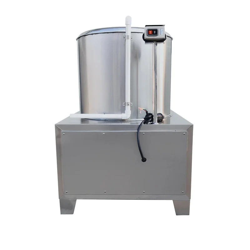 مقشرة بخار أوتوماتيكية، آلة تقشير وغسالة الزنجبيل التجارية #2