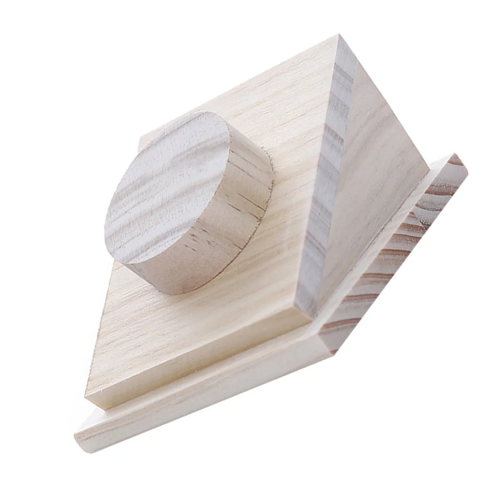 1Pcs Jewelry Display Stand Natural Wood Design Bracelet Holder for Christmas Birthday Decorations Bracelet Display Holder