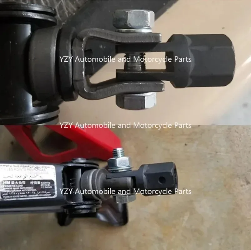 Scissor Jack Jack Shear 1/2 Inch Chrome Vanadium Steel Adapter Steel Ball Joint Rod Impact Wrench Tool Socket Adapter