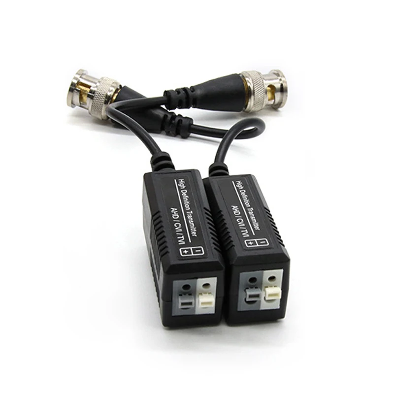 passivo coaxial hd par trancado transmissor rj45 utp video balun para cvi hdtvi ahd 1080p 960p 720p camera cctv 1ch 01