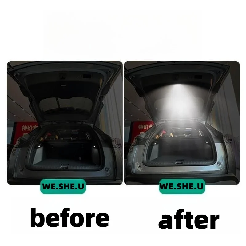 Für BYD Atto1 Dolphin Surf/Mini Seagull EV 2026-25 Heckklappenbeleuchtung Heckklappen-Modifikation LED-Kofferraum-Innenbeleuchtung Auto-Innenraum – Detail 4