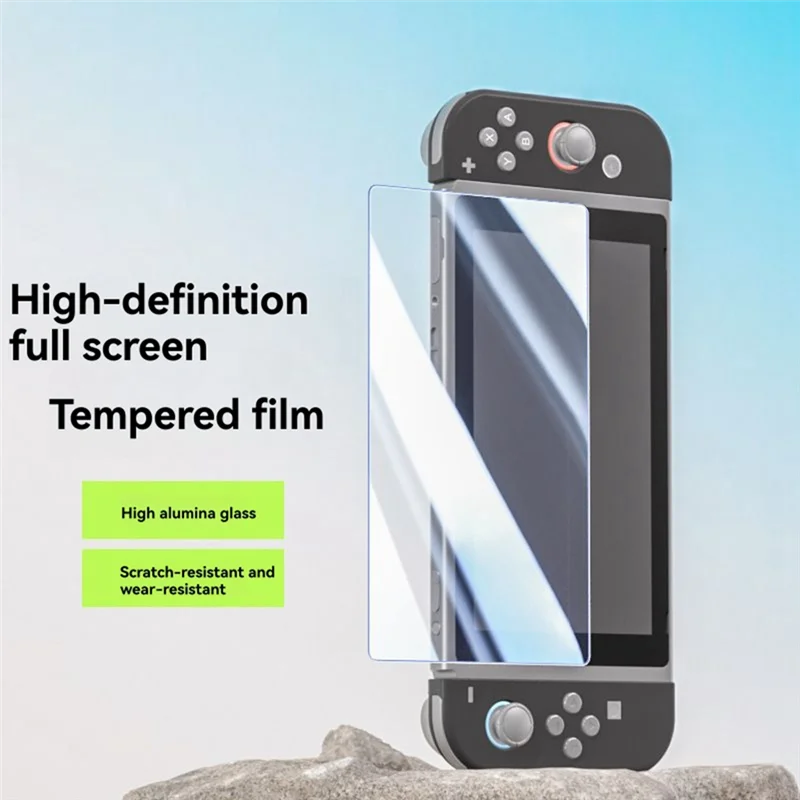 【B89E】Screen Protector Set For Nintendo Switch 2 Tempered Glass Film* 2 With EZ-Align Positioner Frame Glass Protective