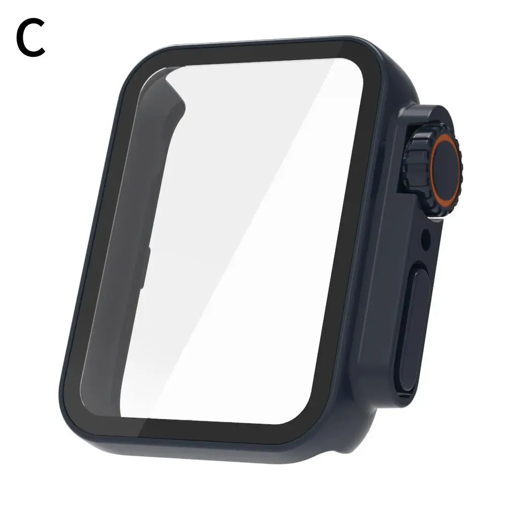 مناسبة لساعة Xiaomi Band 9pro حافظة Mi Band 9pro تستخدم تصبح نسخة فائقة حافظة واقية PC فيلم مقسى متكامل Z9X9