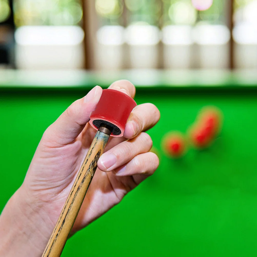 

6Pcs Billiard Accessory Cue Tip Trimmer Durable Comfortable Grasping Prevent Miscues Better Chalk Holding Billiard Cue Shaper