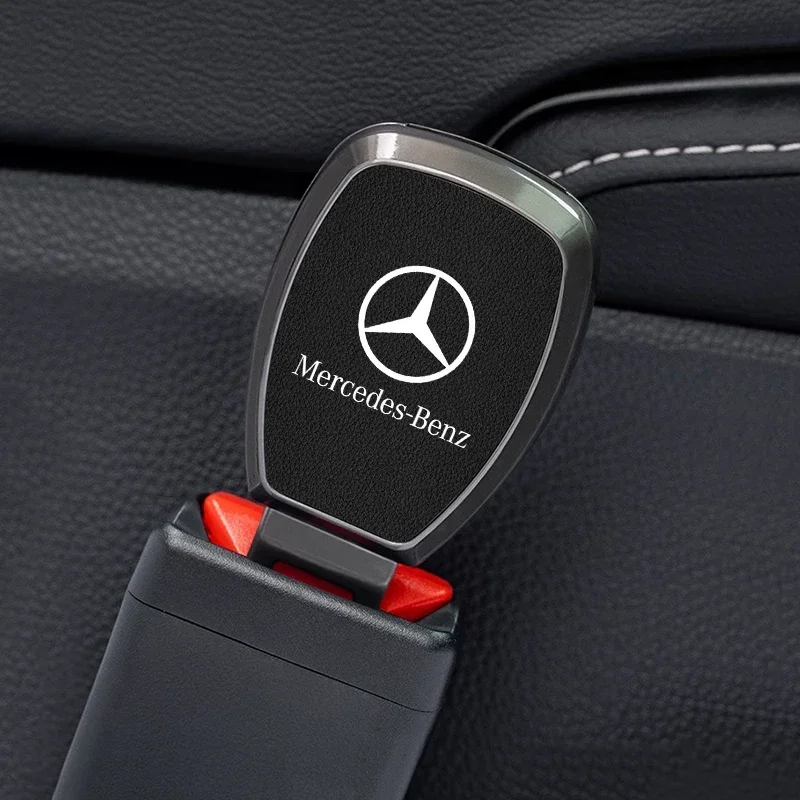 

1/2Pcs Car Safety Belt Extender Buckle Plug Seatbelt Clip For Mercedes Benz W211 W204 W210 W203 CLA GLA Accessories