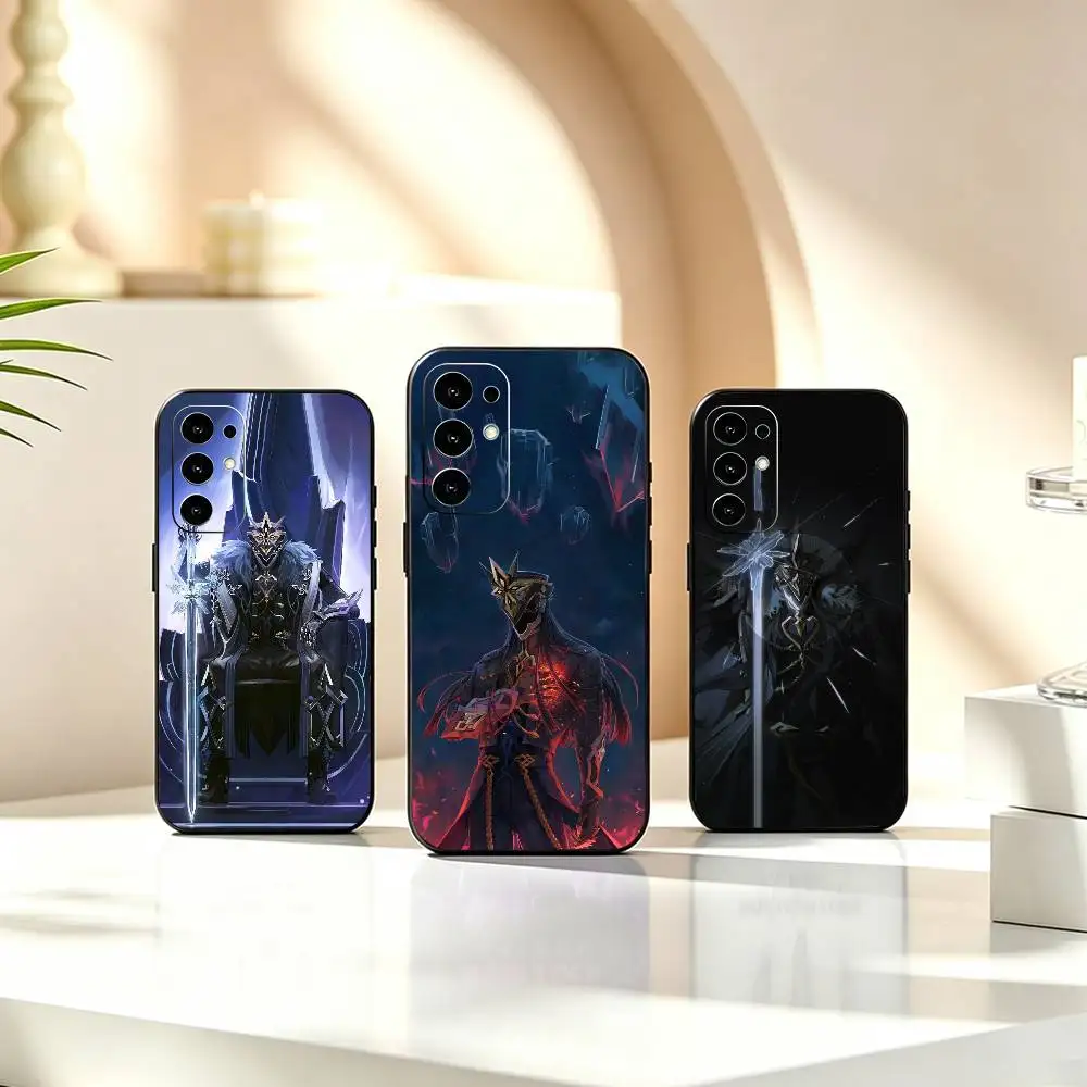 II Capitano G-Genshin  Phone Case For Samsung S26,S25,S24,S23,S22,S21,S30,Ultra,Plus,Fe,Soft Silicone Black Cover