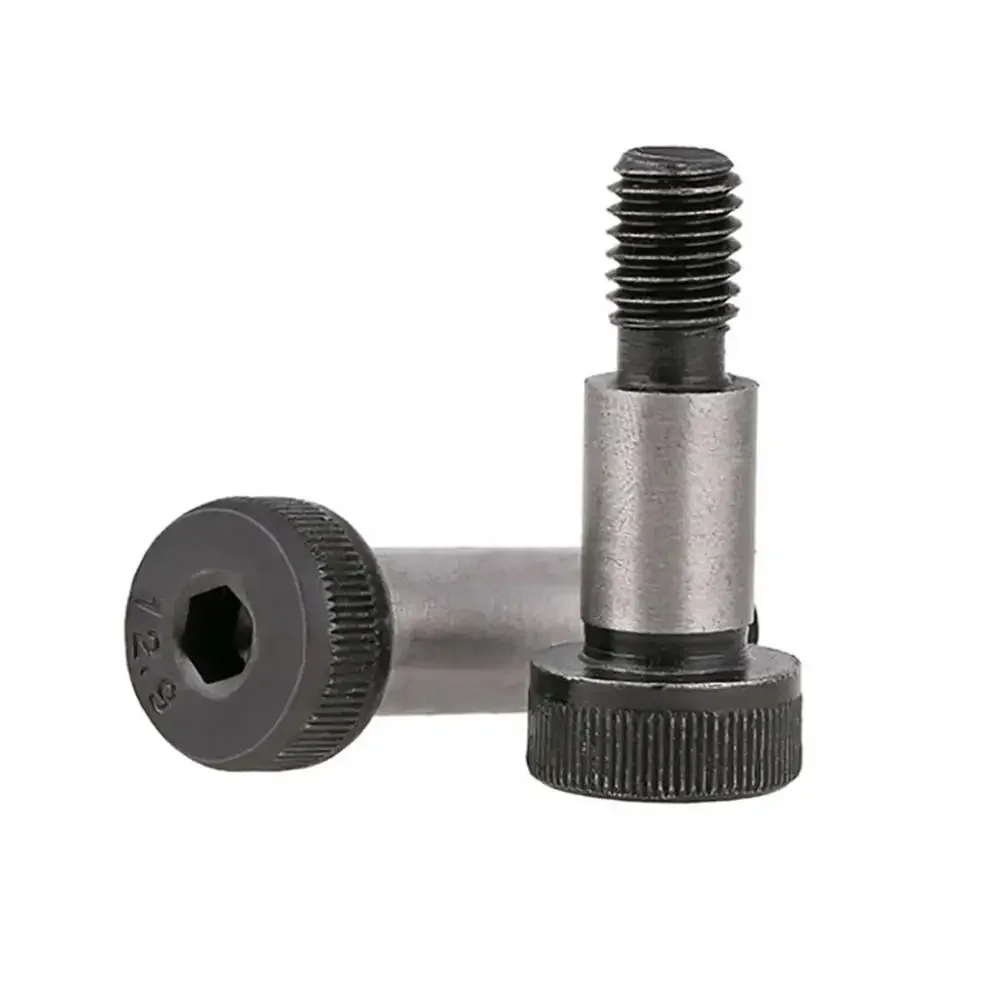 1-5Pcs Hex Hexagon Socket Cap Head Shoulder Roller Bearing Screws Bolts Grade 12.9 Carbon Steel M5-M16 Dia=6/8/10/12/13/16/20mm