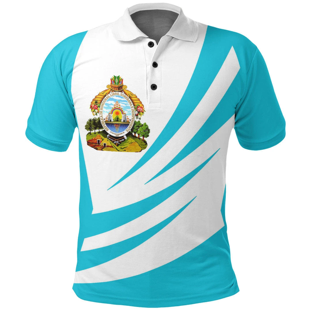 Honduras Flag Map 3D Printed Polo Shirts For Men Clothes Fashion Country POLO Shirt National Emblem Male Short Sleeve Streetwear