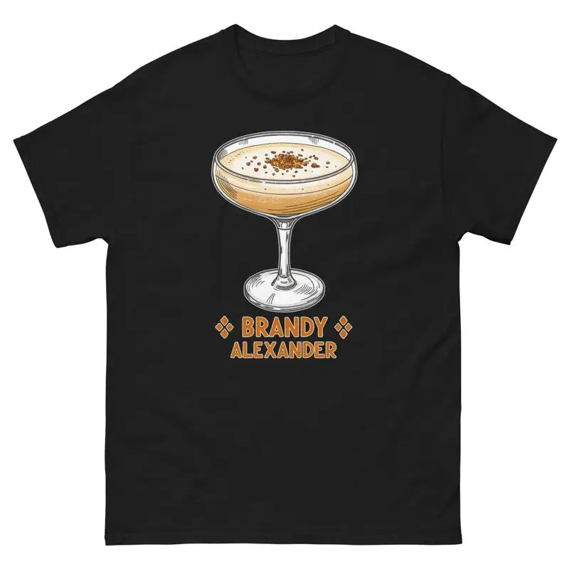 Brandy Alexander beber deliciosa bebida popular camiseta