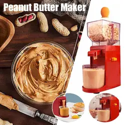 Home Electric Grain Grinder - Silicone Peanut Butter Maker with Anti-Slip and Cool Touch Features