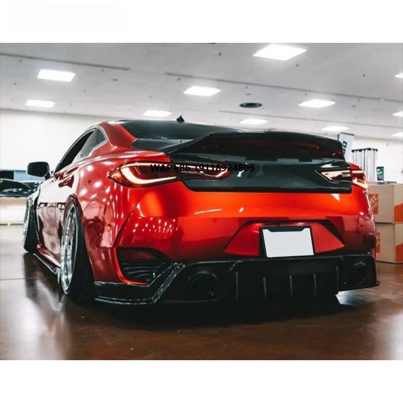 

Q60 Carbon Fiber Trunk Cover Suitable for 2016+ Q60 Q60S Modified Carbon Fiber Trunk Cover