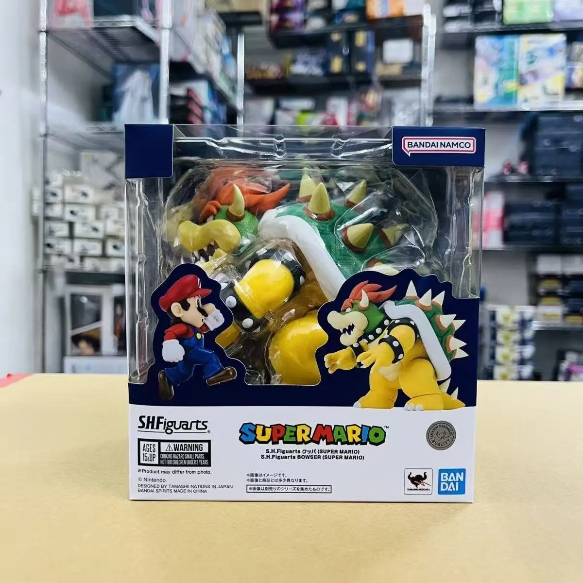 

BANDAI S.H.Figuarts - «Сантехник» (из игры) - Набор для сборки модели, фигурка с взаимозаменяемыми деталями, подарок для коллекционеров и любителей игр