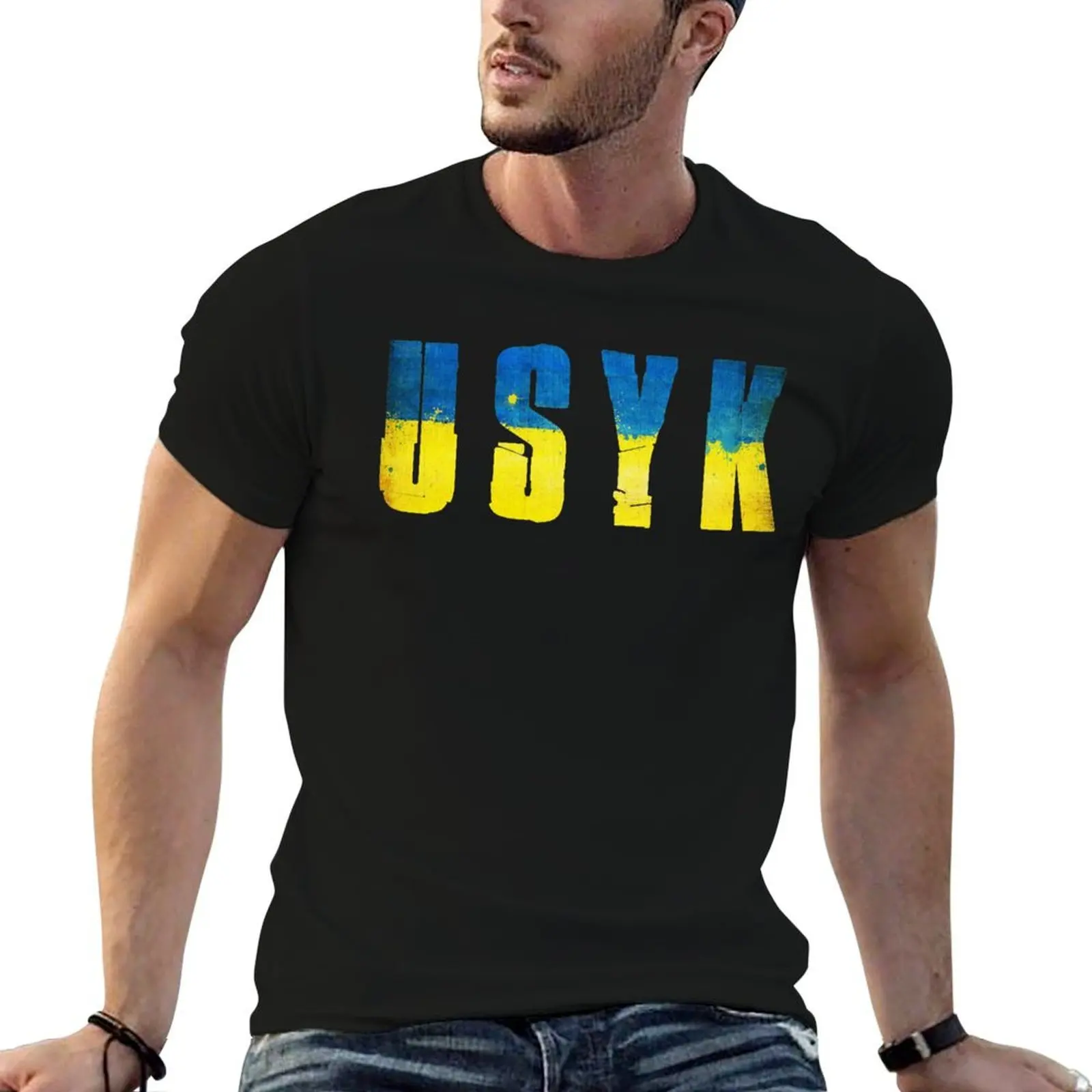 

for shirts shirt Usyk cotton t man for shirts t cotton t T-Shirt pack man summer funny Classic man