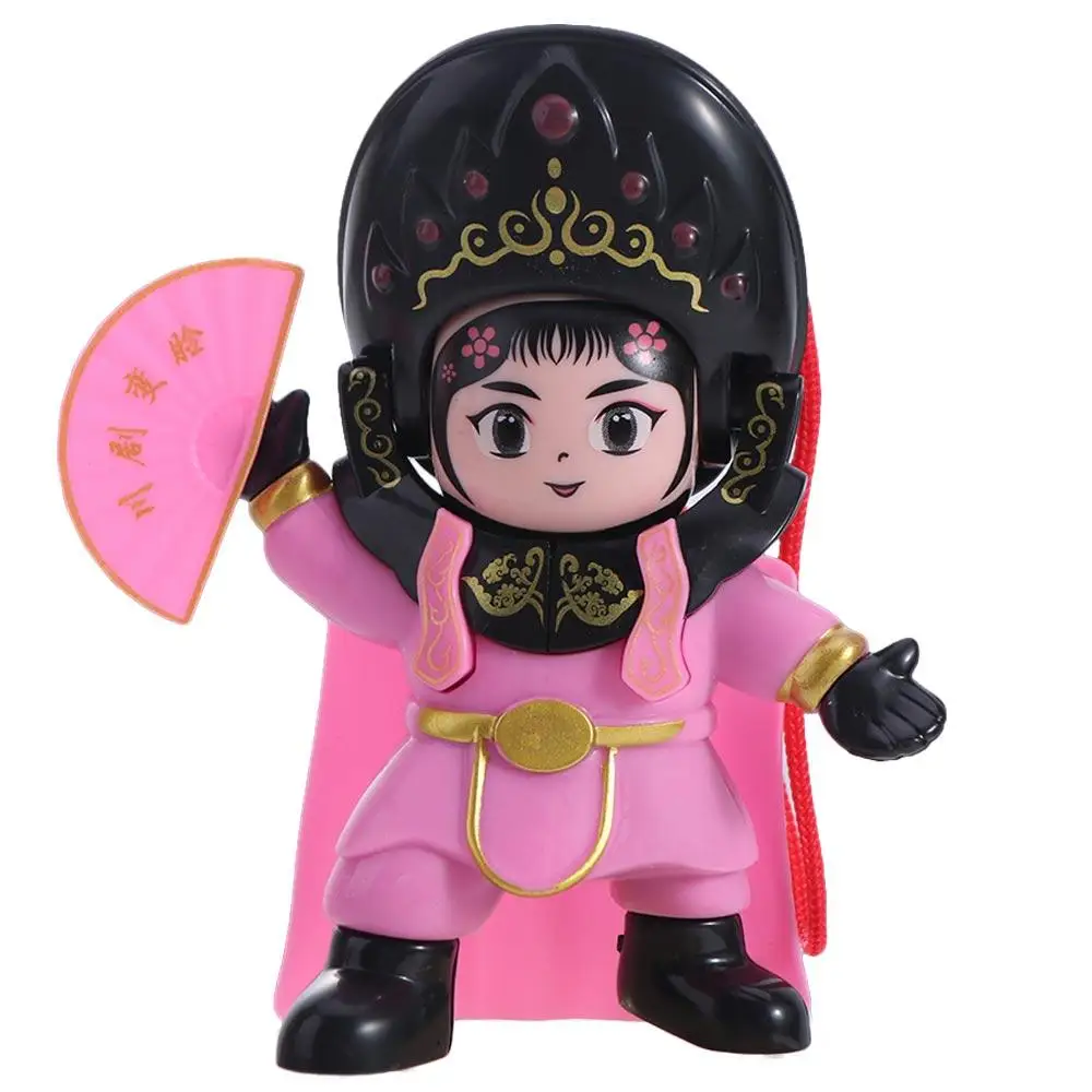 Face Change Opera Face Changing Doll Sichuan Opera Chinese Face Changing Toy Traditional 4 Facial Opera Face Makeup Toy