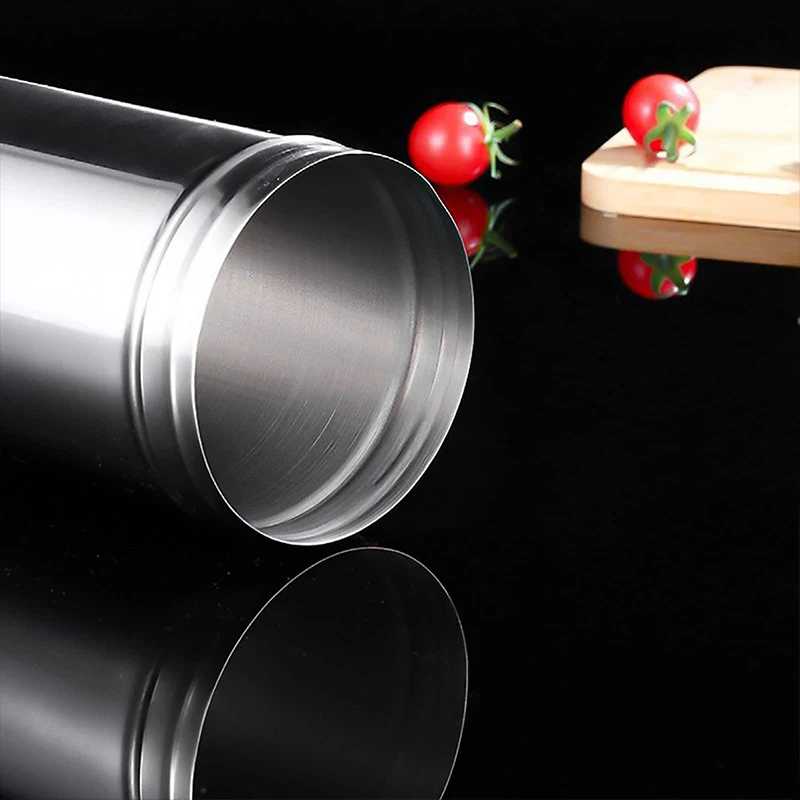 304 Stainless Steel Seasoning Jar Salt & Pepper Shaker Outdoor Camping BBQ Spice Container Home Kitchen Accessories