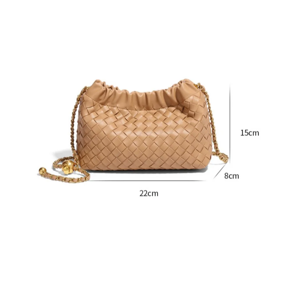 Chain Woven Cloud Bag New Fashion Shoulder Bag Niche Texture Versatile Crossbody Bags for Women Purses and Handbags Designer Bag