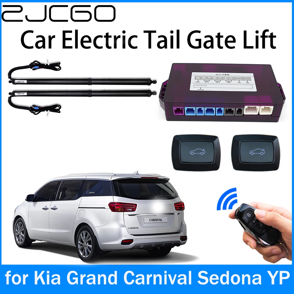 

ZJCGO Power Trunk Electric Suction Tailgate Intelligent Tail Gate Lift Strut for Kia Grand Carnival Sedona YP 2015~2021